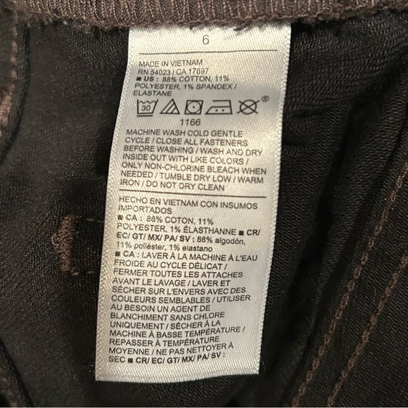 Old Navy Metallic Straight Leg Jeans - Black - Picture 7 of 8